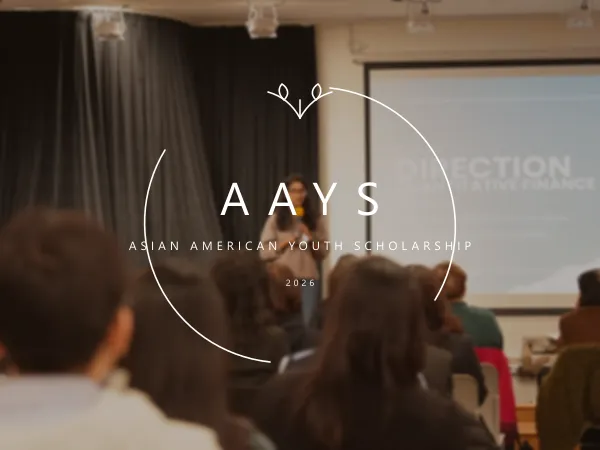 2026 Asian American Youth Scholarship